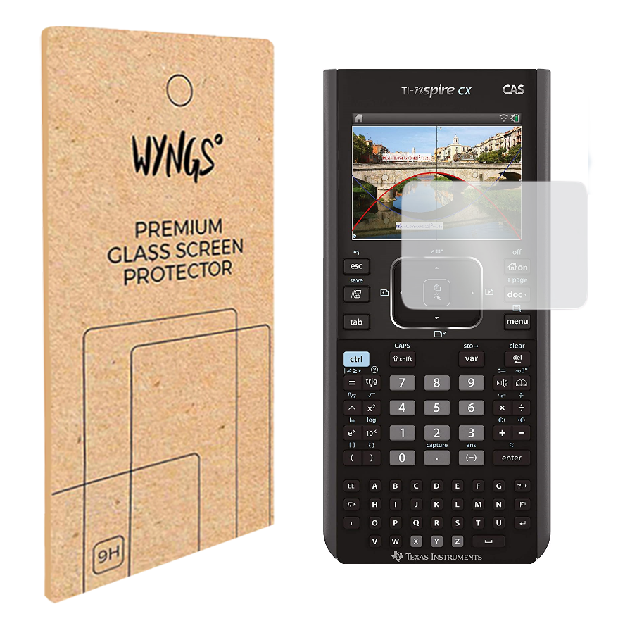 WYNGS Displayschutzfolie zum TI Nspire CX CAS