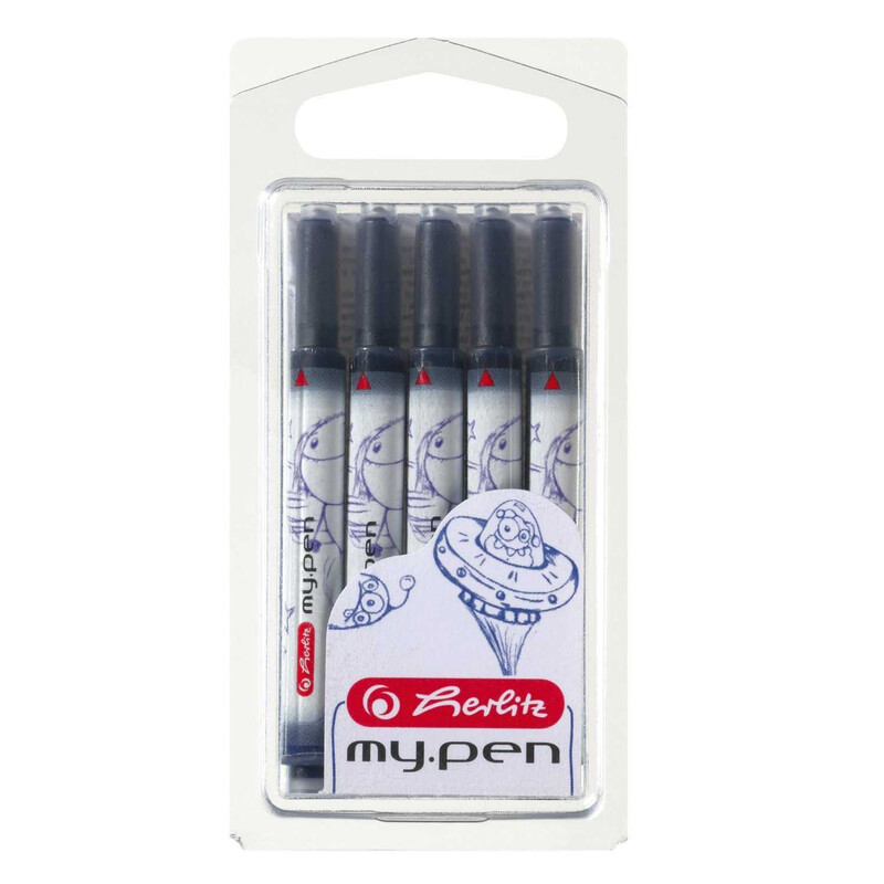 Herlitz Universalpatrone My Pen blau 1x5 Stück lose Ware