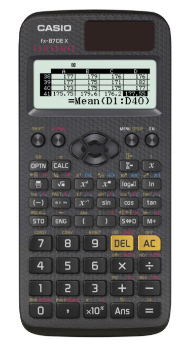 Casio FX-87DE X