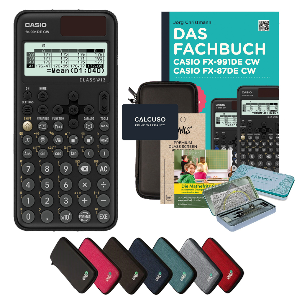 Calcuso Econoy Pack: Casio FX-991DE CW ClassWiz Technical And - View #10