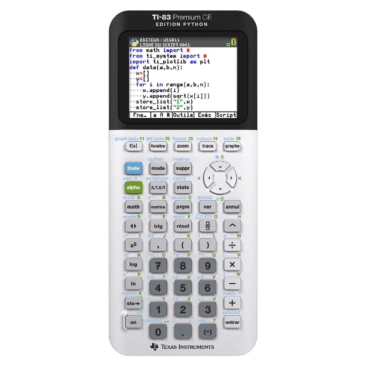 TI-83 Premium CE Edition Python