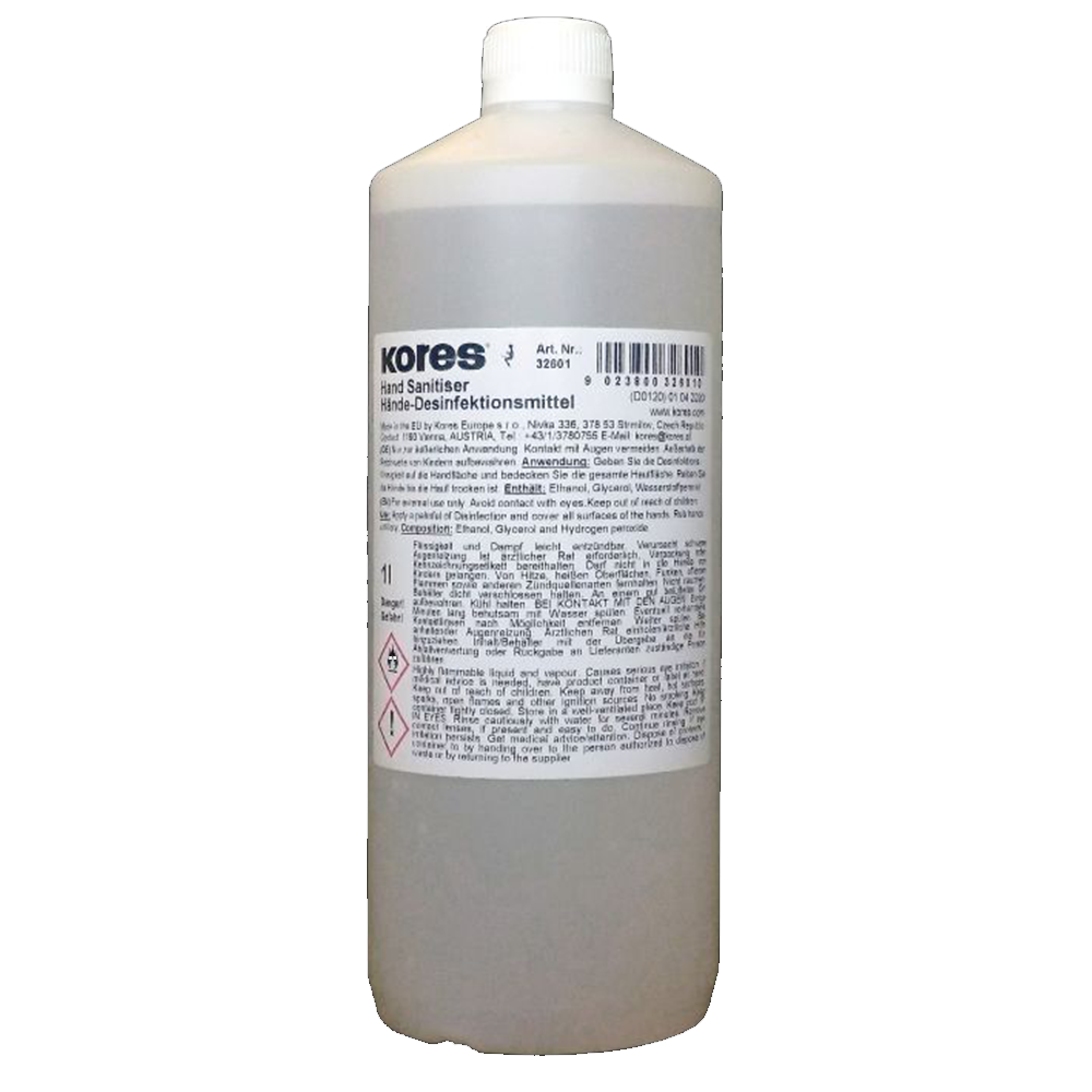 Désinfectant pour les mains 1 litre (rechargeable)