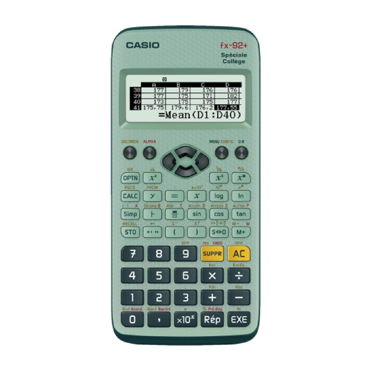 Casio FX 92+ Spéciale Collège