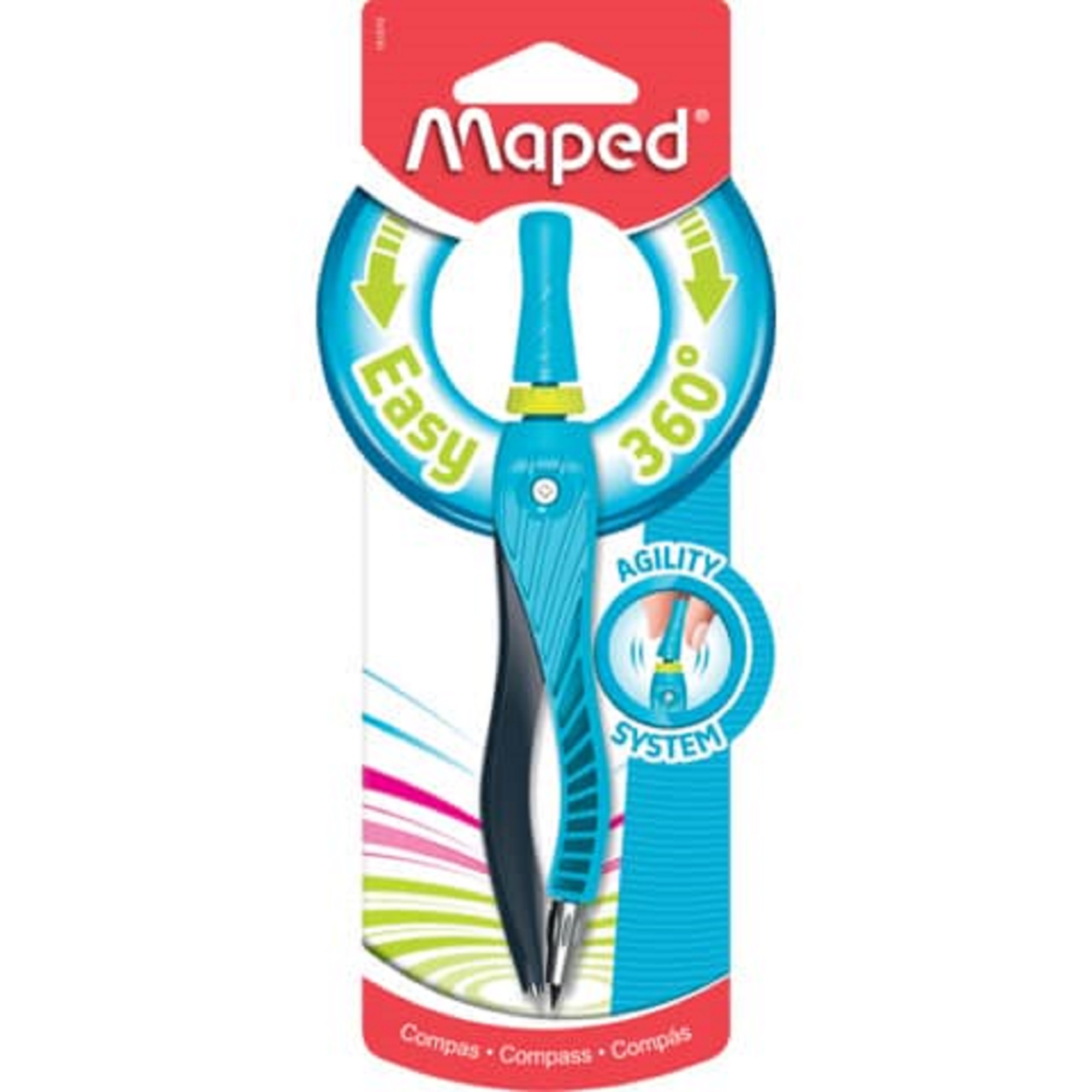 Compas KID'Z Agility, assorti MAPED M181510