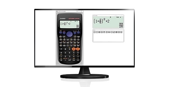 Logiciel émulateur pour calculatrices Casio FX DE Plus/Casio FX ES Plus/Casio FX GT Plus (pertinent pour Casio FX 87 DE Plus 2 / ES Plus 2)