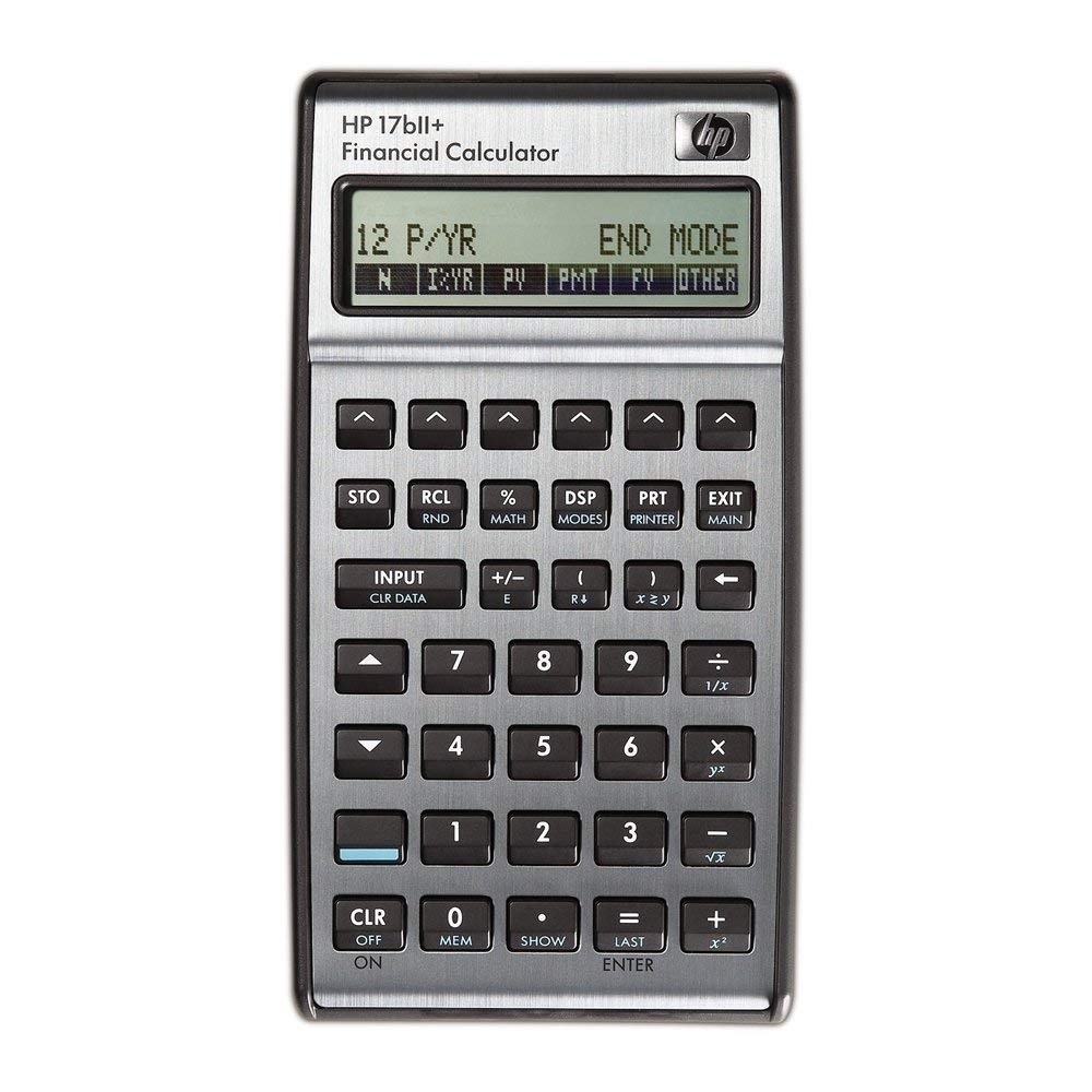 HP 17BII+ FINANCIAL CALCULATOR