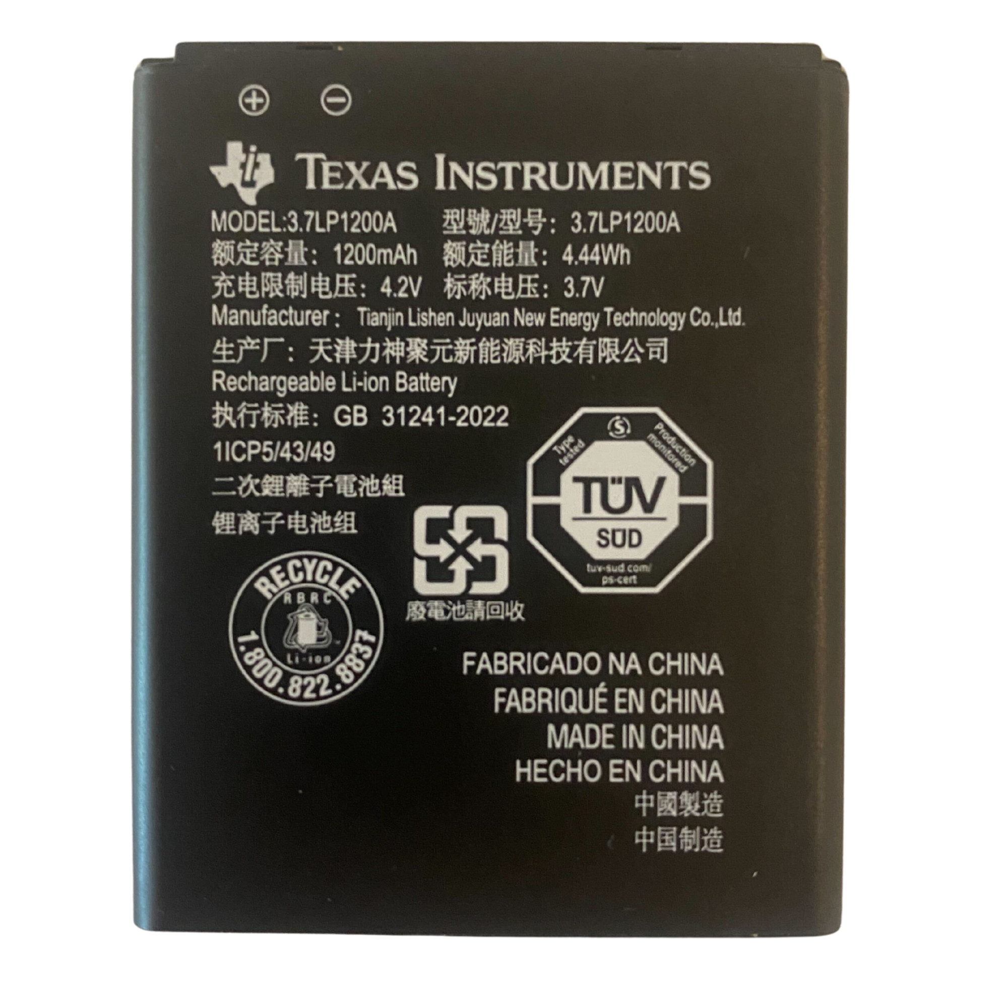 Bateria para a TI-84 Evo-T