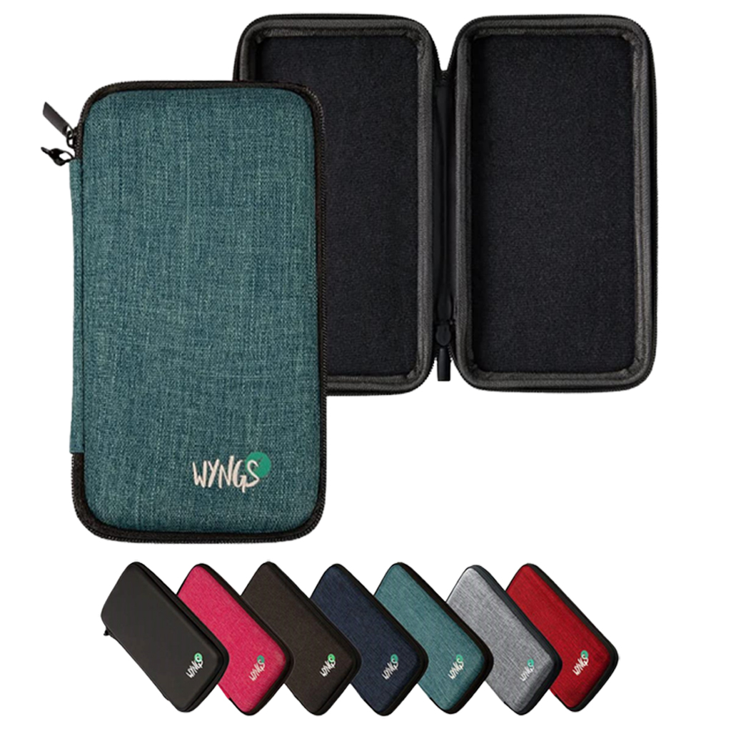 WYNGS Protective Case Turquoise compatible with Calculator Casio fx-991DE X