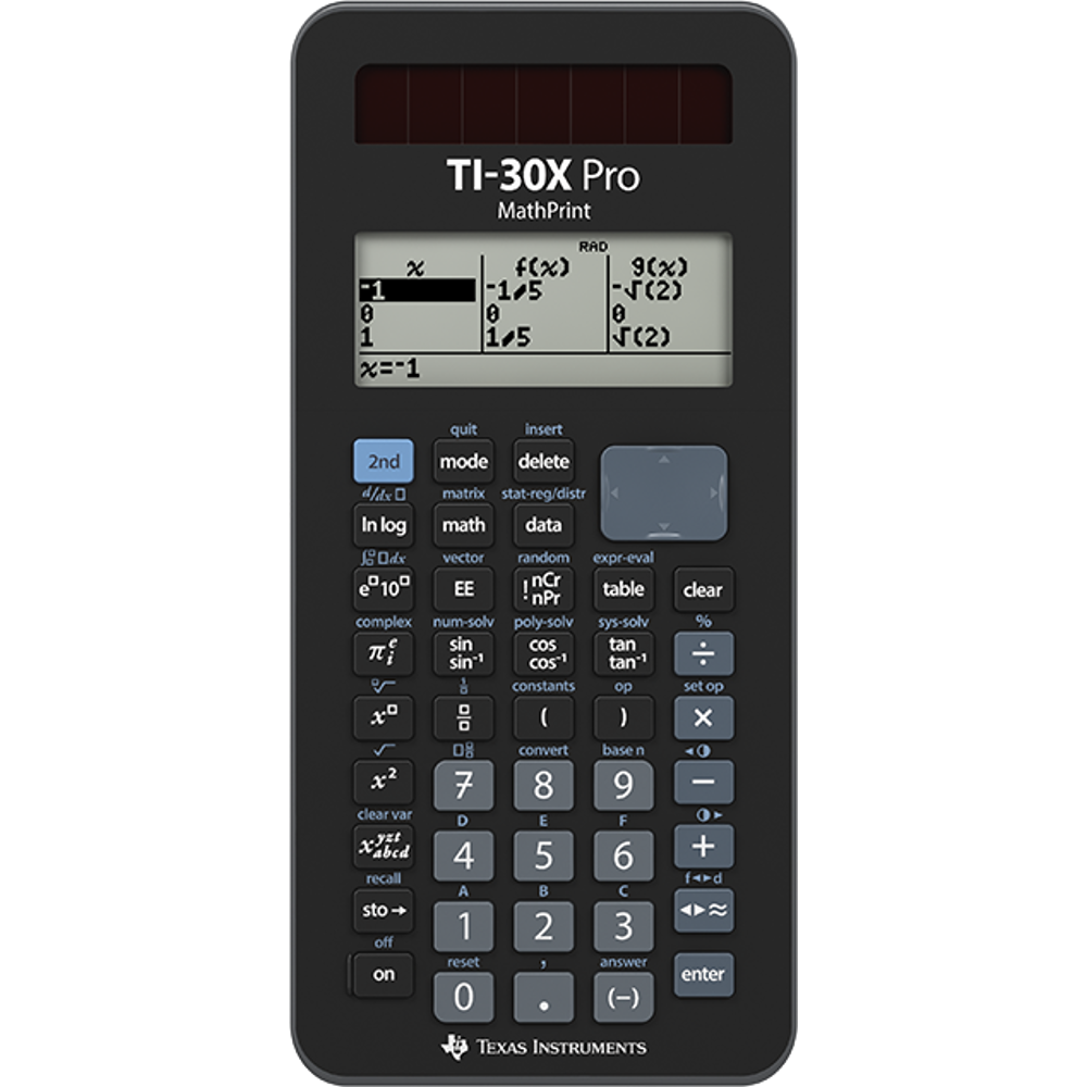 TI 30 X Pro MathPrint