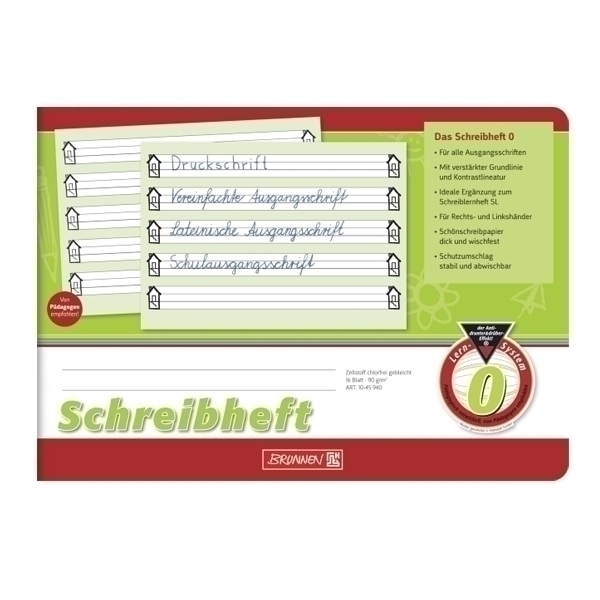 Schreiblernheft Brunnen 1045940