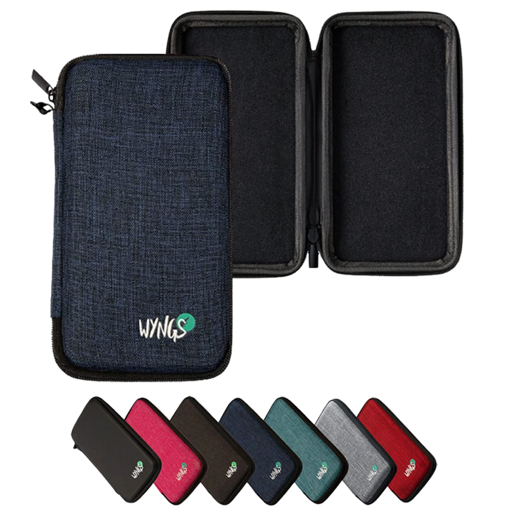 WYNGS Protective Case Blue compatible with Calculator Casio fx-991DE X