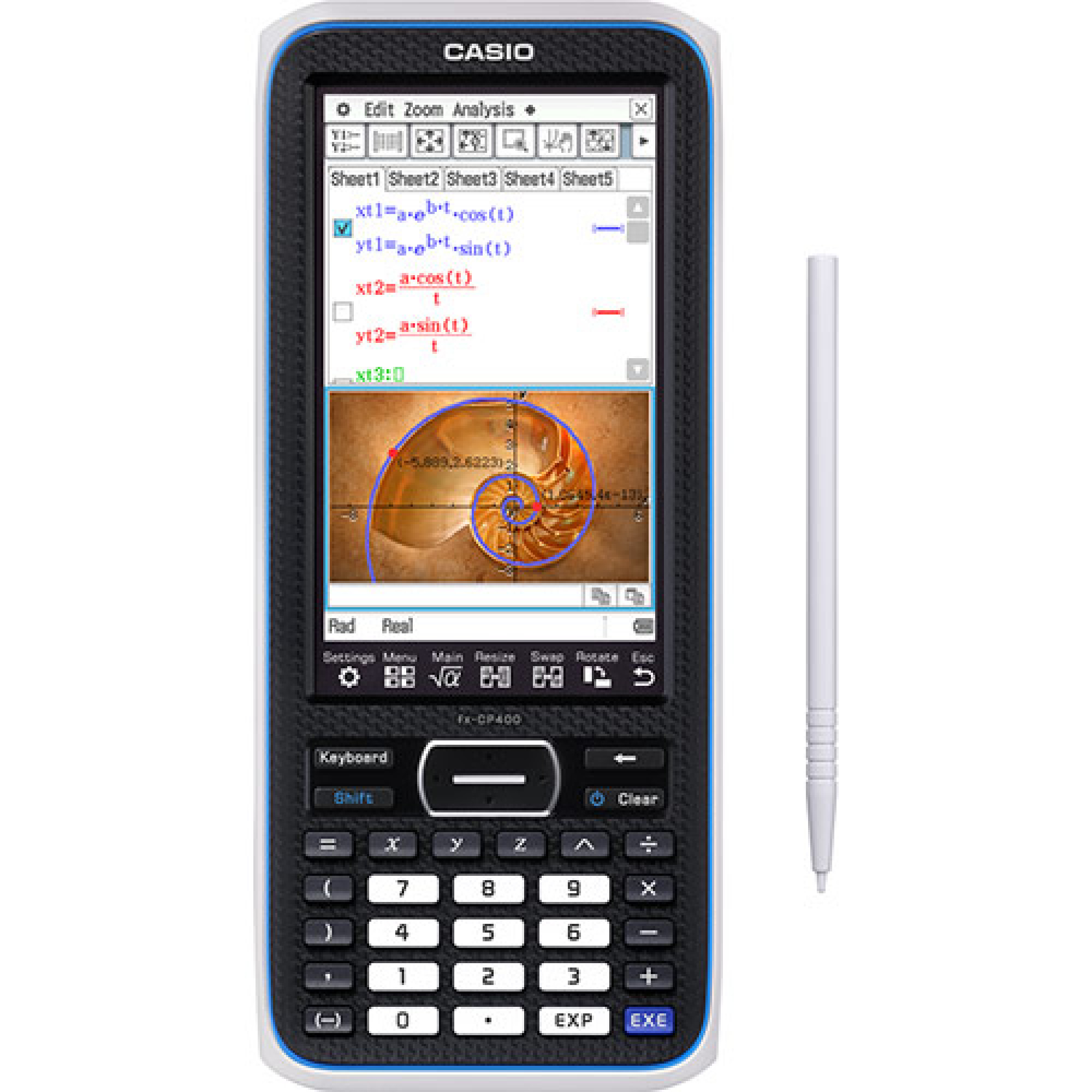 Quaderno Di Esercizi Per Calcolatrice Casio Classpad II (FX-CP400) – 176 Pagine