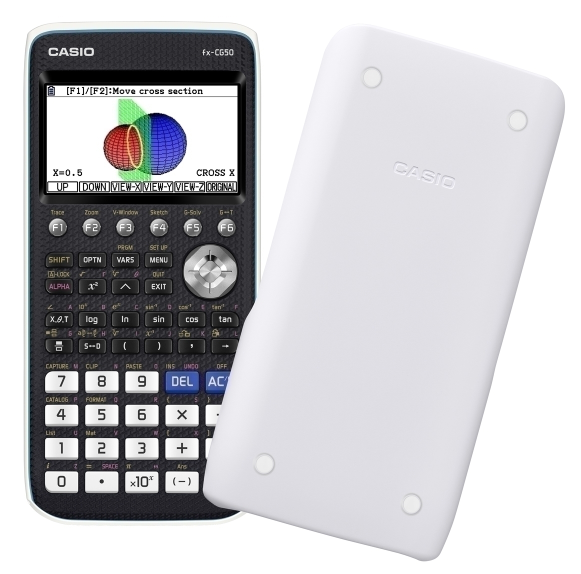 Pack Calculatrice Casio FX-CG 50 Avec étui - Calculatrice Graphique Couleur