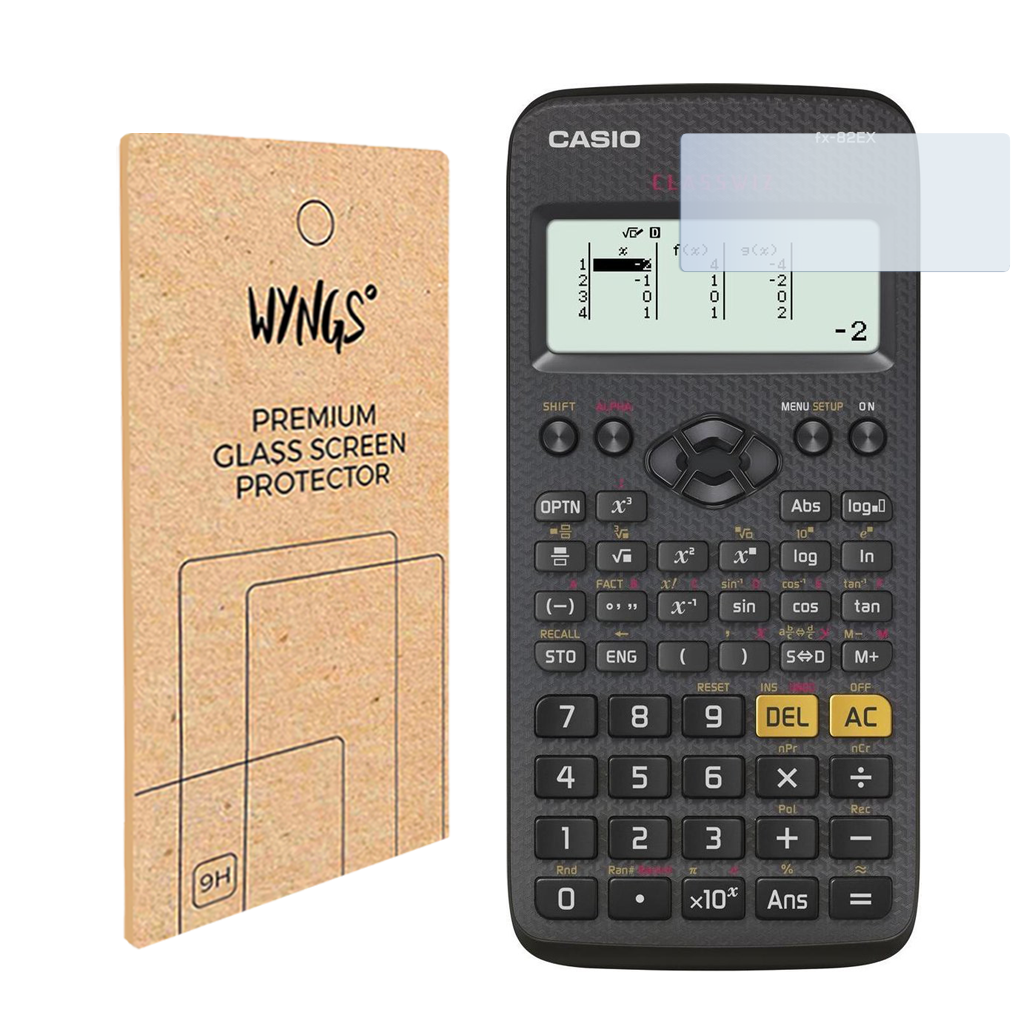 Displayschutzfolie zum Casio FX 82 EX ✔️ pour l'école à partir
