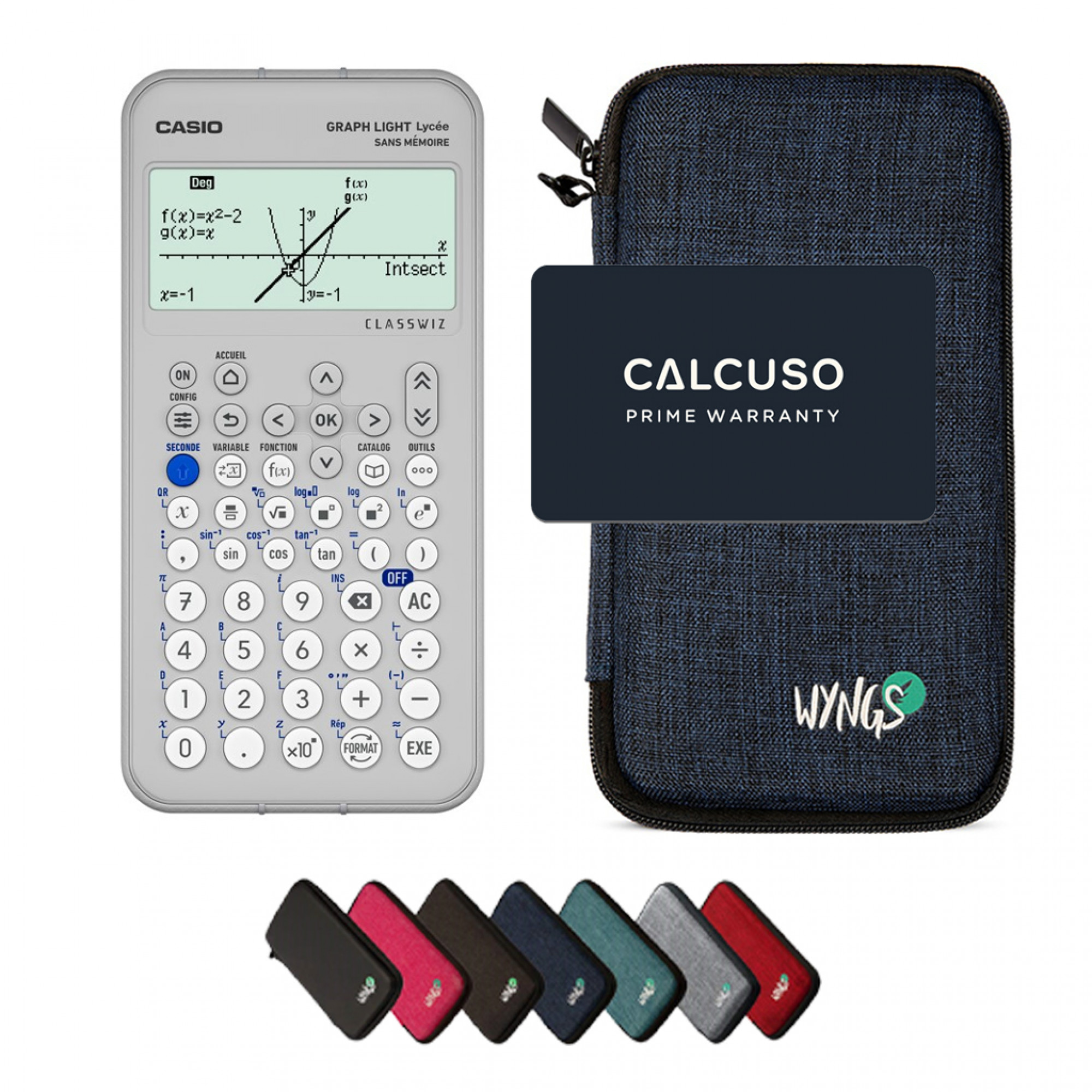Casio Graph 35 E II Including A WYNGS Protective Tunisia